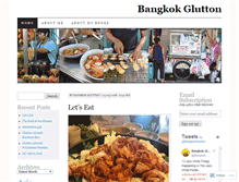 Tablet Screenshot of bangkokglutton.com